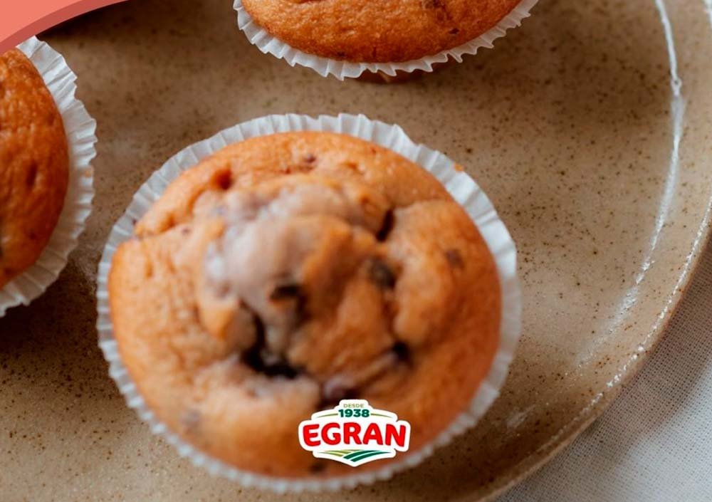 Muffins de salvado de avena